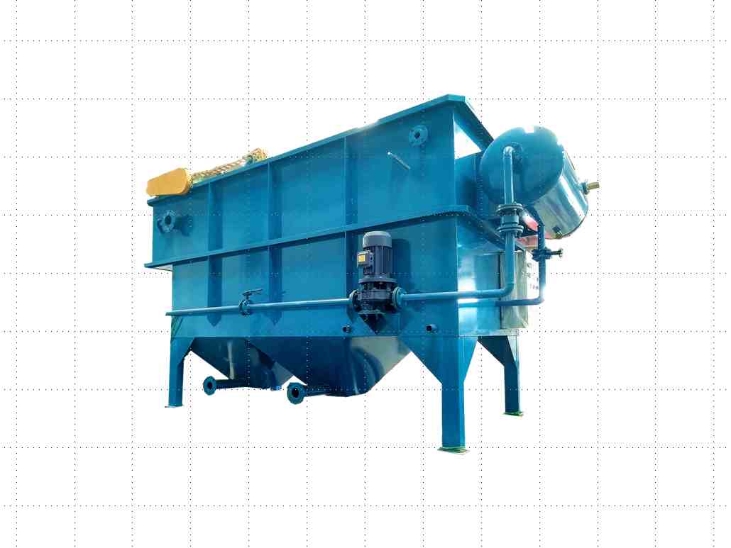 600噸廢水處理采用怎么樣的氣浮機(jī)？-樂中環(huán)保